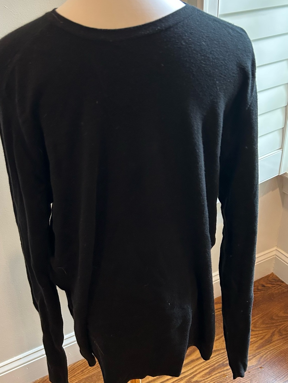 Banana Republic Black Crewneck Sweater